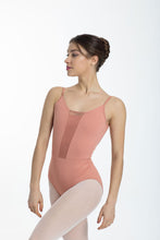 Load image into Gallery viewer, Camisole Ballet Leotard with Open Back and Mesh Details – Intermezzo Ballet Dance