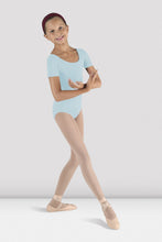 Load image into Gallery viewer, Childrens Bloch Ballet Cotton Short Sleeved Leotard