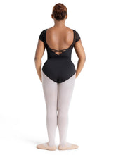 Load image into Gallery viewer, Capezio Meryl Mesh Yoke Short Sleeve Leotard