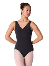 Load image into Gallery viewer, Capezio Essentials Pinch V Neck Leotard