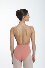 Load image into Gallery viewer, Camisole Ballet Leotard with Open Back and Mesh Details – Intermezzo Ballet Dance